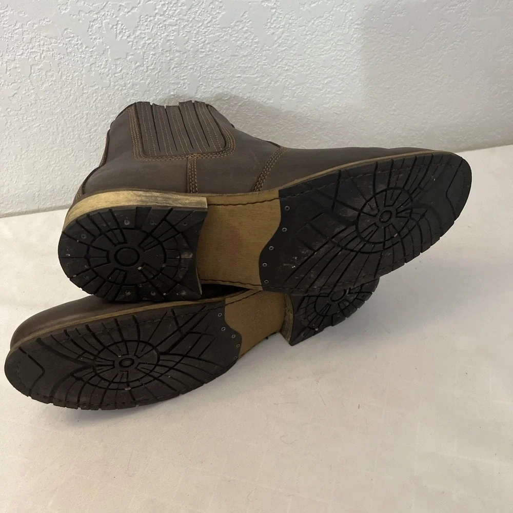 Eddie Moran Mens Slip-On Boots‎ 6